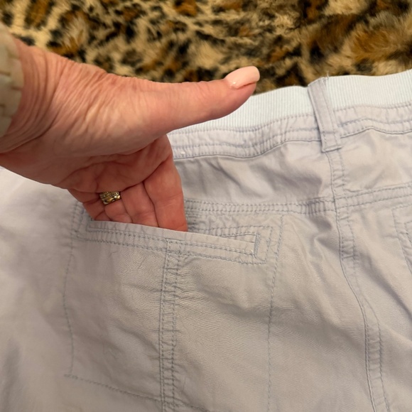 Chico’s Light Blue Cargo Pants in size 2.5 - Picture 6 of 16